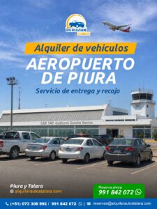 alquiler carros aeropuerto piura talara peru